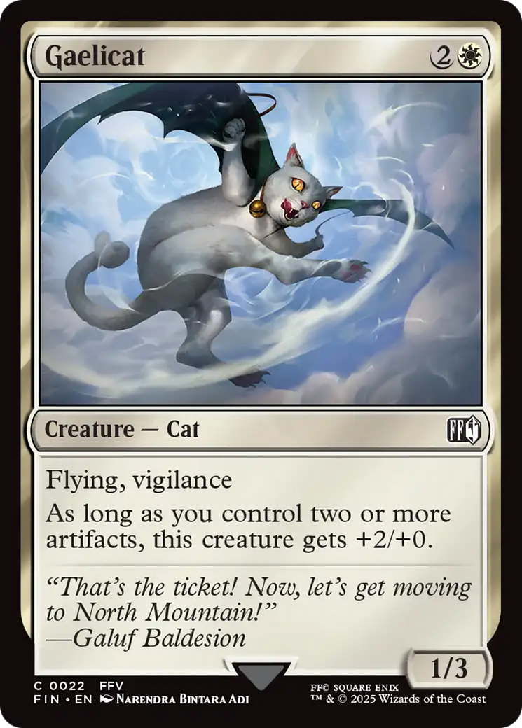 Gaelicat [FINAL FANTASY] | Pegasus Games WI