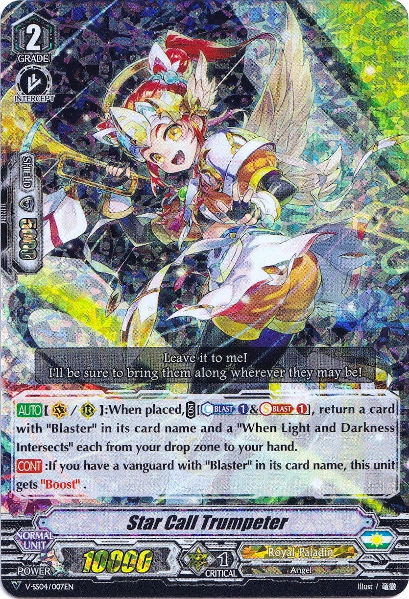 Star Call Trumpeter (Parallel Foil) (V-SS04/007EN) [Majesty Lord Blaster] | Pegasus Games WI