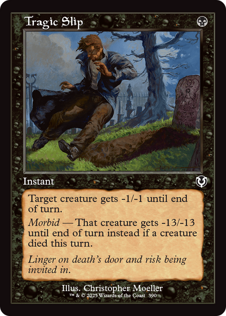 Tragic Slip (Retro Frame) [Innistrad Remastered] | Pegasus Games WI