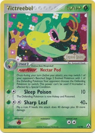 Victreebel (13/92) (Stamped) [EX: Legend Maker] | Pegasus Games WI