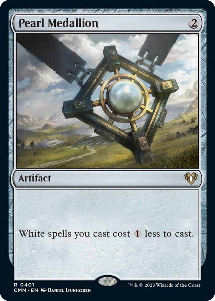 Pearl Medallion [Commander Masters] | Pegasus Games WI