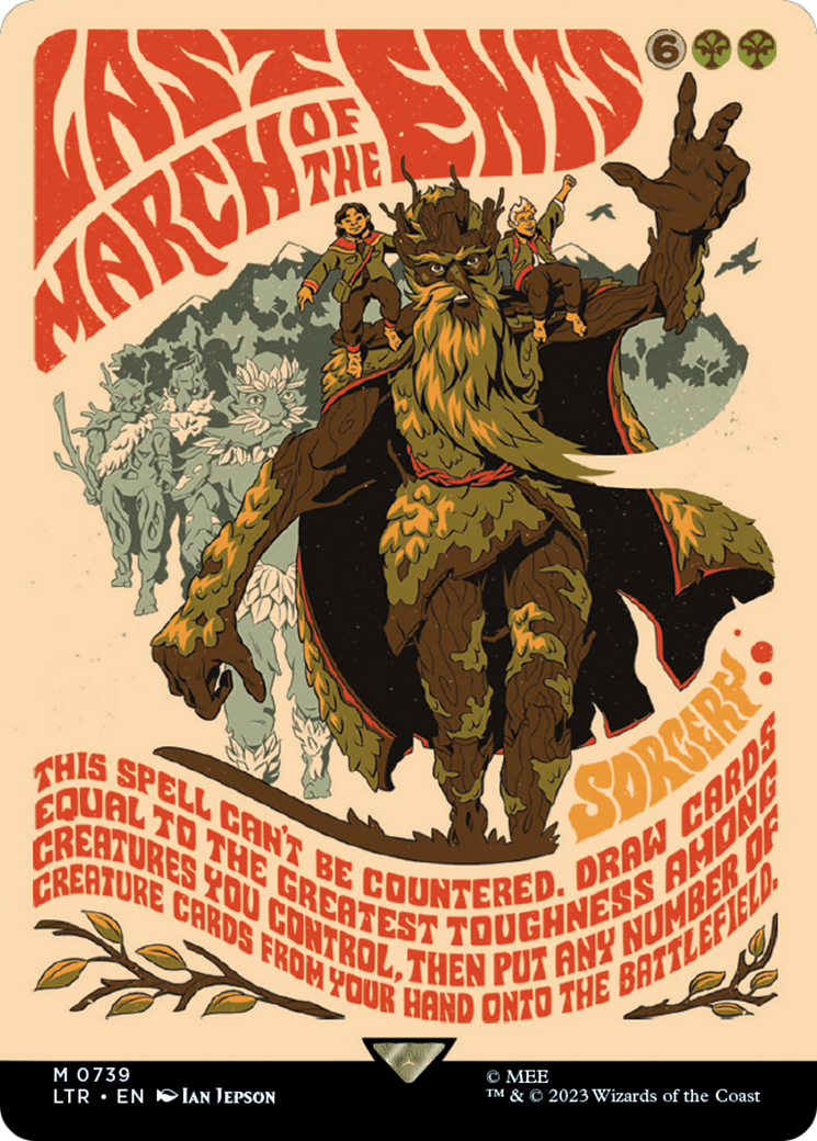 Last March of the Ents (Borderless Poster) [The Lord of the Rings: Tales of Middle-Earth] | Pegasus Games WI