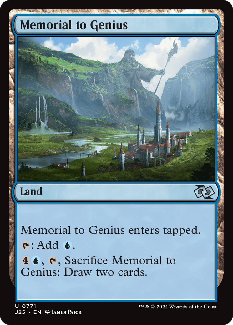 Memorial to Genius [Foundations Jumpstart] | Pegasus Games WI
