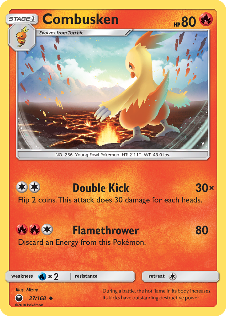 Combusken (27/168) [Sun & Moon: Celestial Storm] | Pegasus Games WI