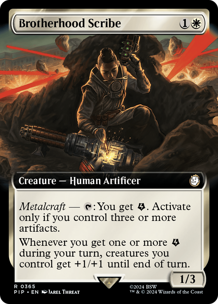 Brotherhood Scribe (Extended Art) [Fallout] | Pegasus Games WI