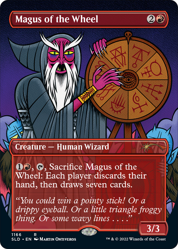 Magus of the Wheel (Borderless) [Secret Lair Drop Series] | Pegasus Games WI