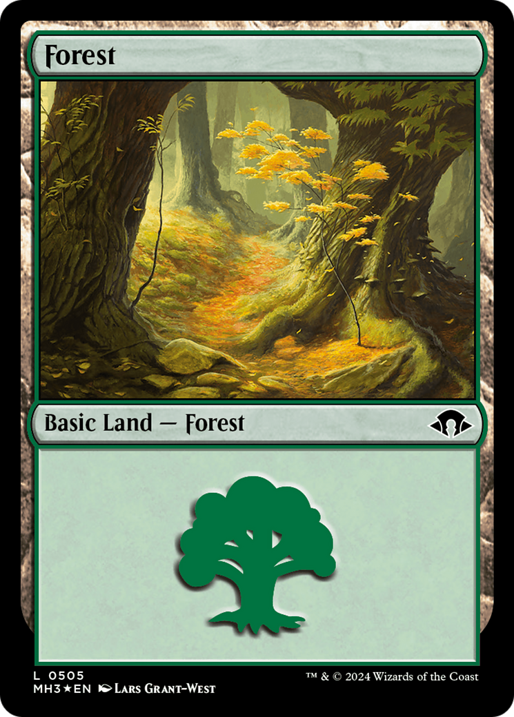 Forest (0505) (Ripple Foil) [Modern Horizons 3] | Pegasus Games WI