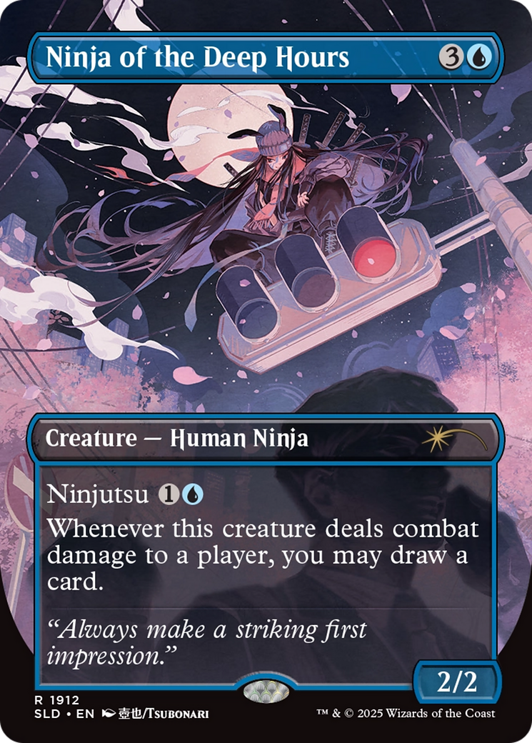 Ninja of the Deep Hours (Rainbow Foil) [Secret Lair Drop Series] | Pegasus Games WI