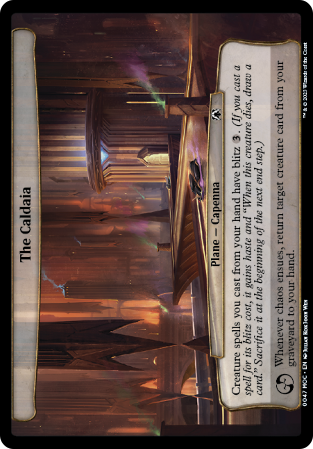 The Caldaia [March of the Machine Commander] | Pegasus Games WI