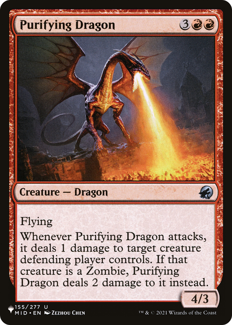 Purifying Dragon [The List Reprints] | Pegasus Games WI