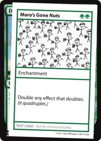 Maro's Gone Nuts (2021 Edition) [Mystery Booster Playtest Cards] | Pegasus Games WI