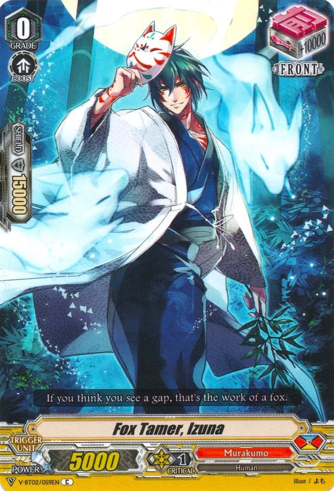 Fox Tamer, Izuna (V-BT02/059EN) [Strongest! Team AL4] | Pegasus Games WI