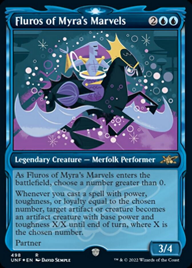 Fluros of Myra's Marvels (Showcase) (Galaxy Foil) [Unfinity] | Pegasus Games WI