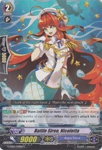 Battle Siren, Nicoletta (G-CB02/029EN) [Commander of the Incessant Waves] | Pegasus Games WI