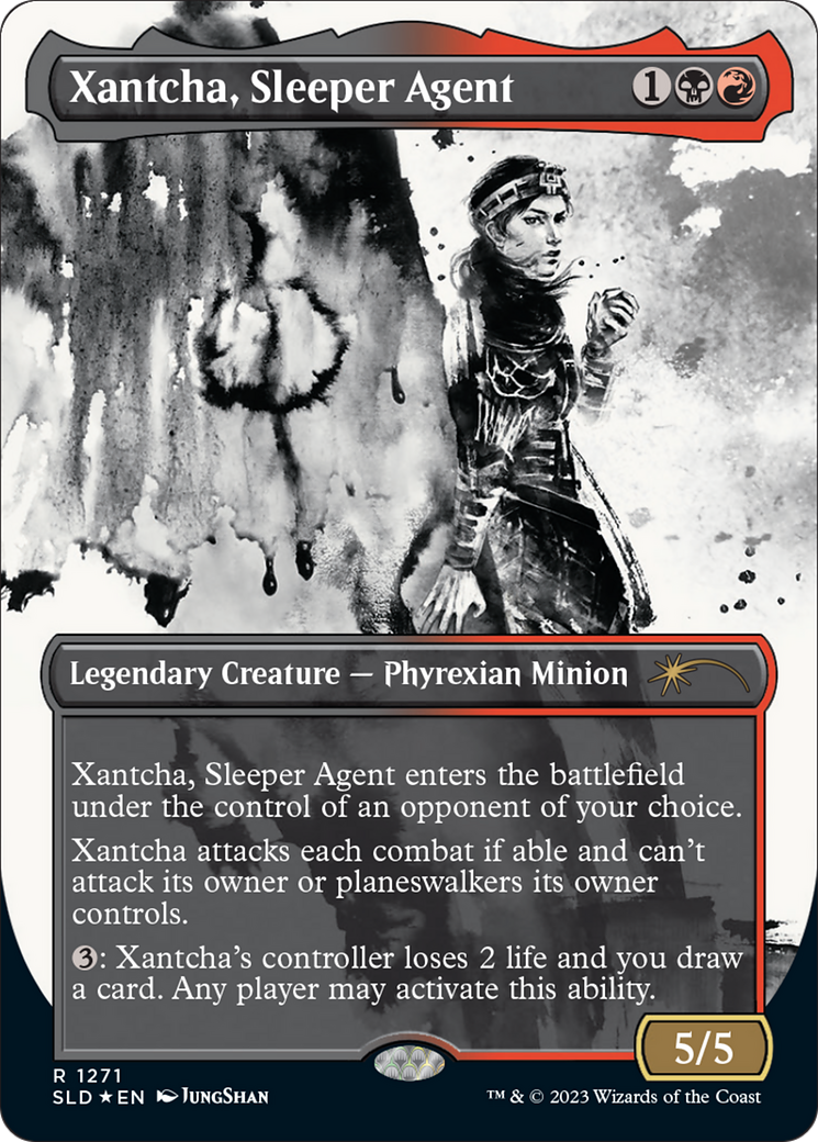 Xantcha, Sleeper Agent (Halo Foil) [Secret Lair Drop Series] | Pegasus Games WI