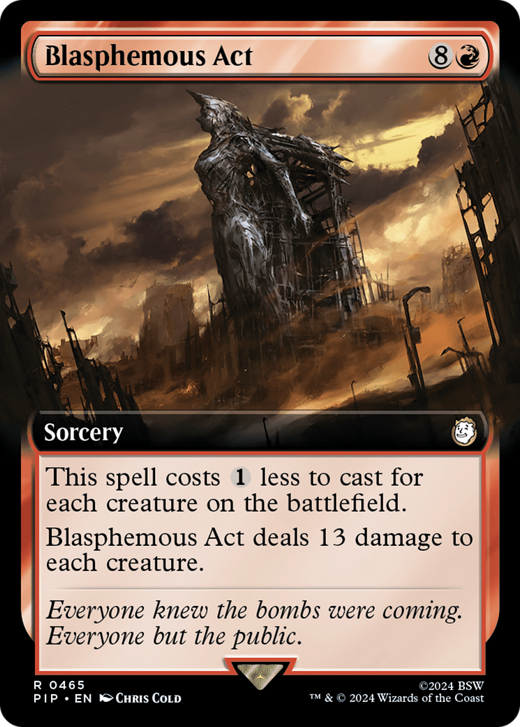 Blasphemous Act (Extended Art) [Fallout] | Pegasus Games WI