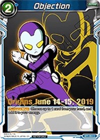 Objection (Origins 2019) (BT1-052_PR) [Tournament Promotion Cards] | Pegasus Games WI