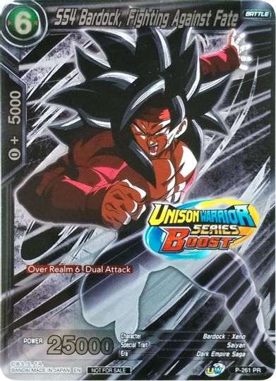 SS4 Bardock, Fighting Against Fate (Event Pack 08) (P-261) [Tournament Promotion Cards] | Pegasus Games WI