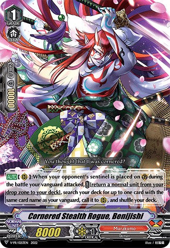 Cornered Stealth Rogue, Benijishi (V-PR/0213EN) [V Promo Cards] | Pegasus Games WI