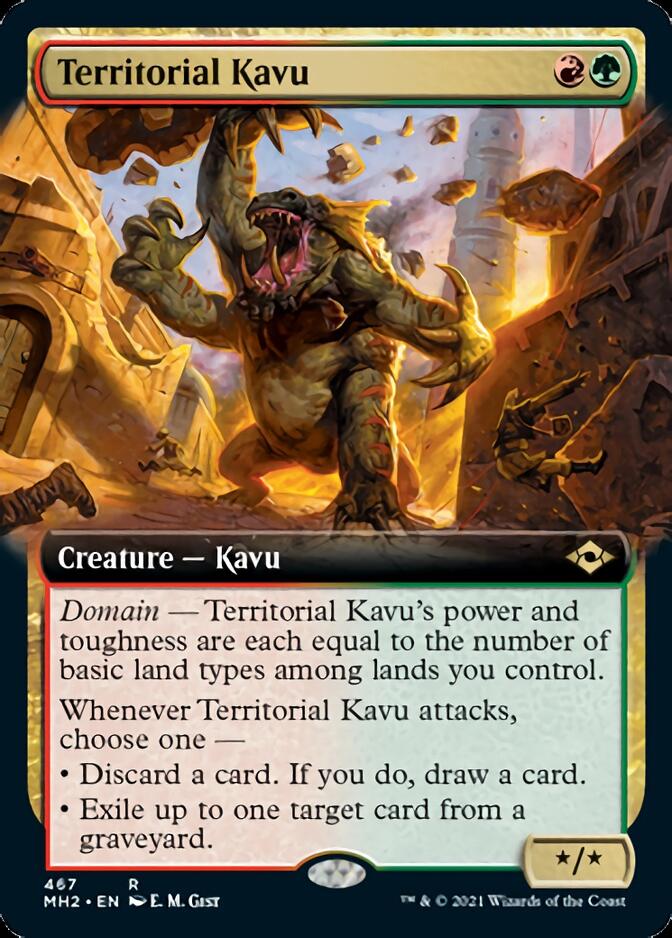 Territorial Kavu (Extended Art) [Modern Horizons 2] | Pegasus Games WI