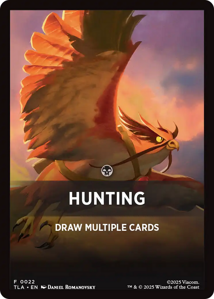 Hunting Theme Card [Avatar: The Last Airbender Tokens] | Pegasus Games WI