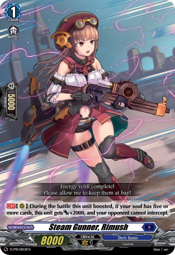 Steam Gunner, Rimush (D-PR/003EN) [D Promo Cards] | Pegasus Games WI