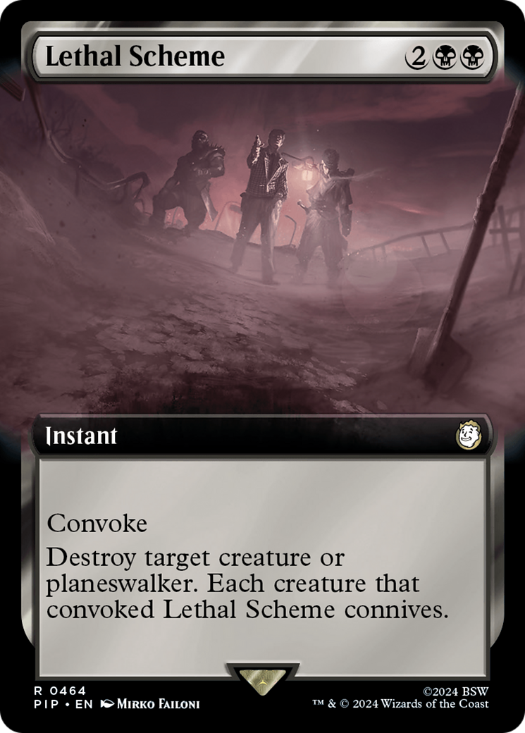 Lethal Scheme (Extended Art) [Fallout] | Pegasus Games WI