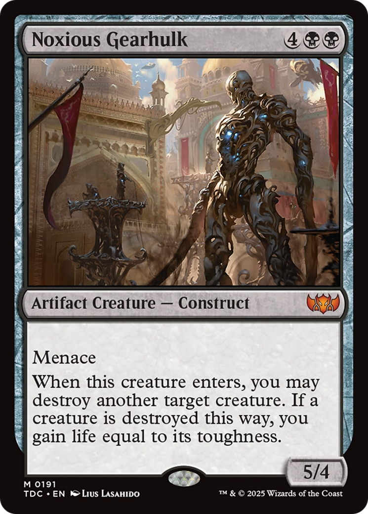 Noxious Gearhulk [Tarkir: Dragonstorm Commander] | Pegasus Games WI