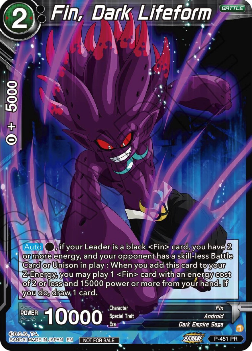 Fin, Dark Lifeform (P-451) [Tournament Promotion Cards] | Pegasus Games WI