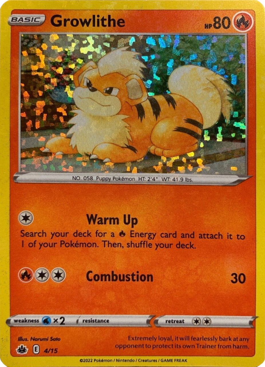 Growlithe (4/15) [McDonald's Promos: Match Battle] | Pegasus Games WI