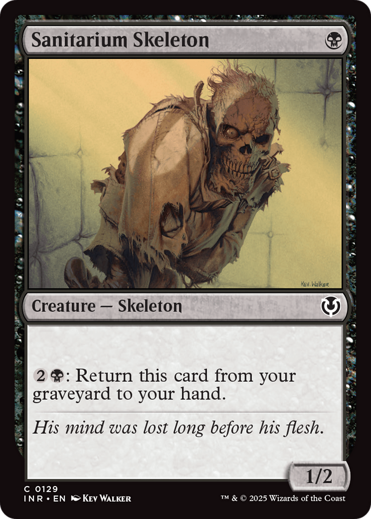 Sanitarium Skeleton [Innistrad Remastered] | Pegasus Games WI