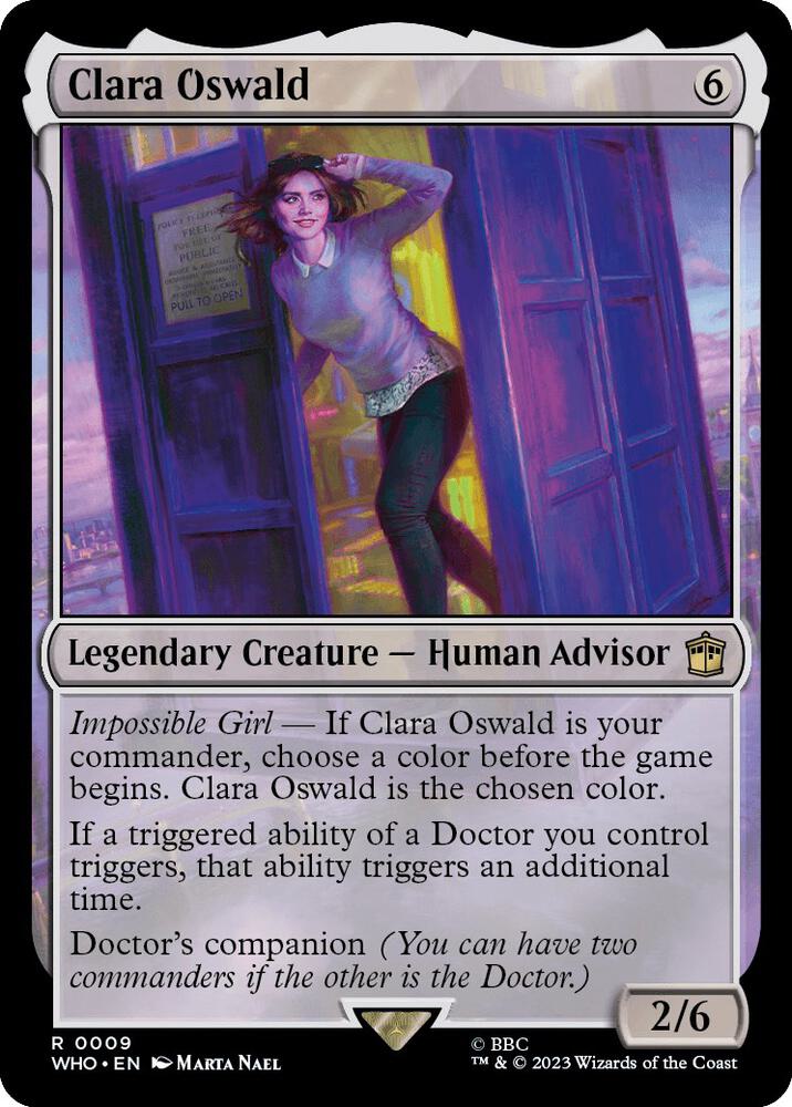 Clara Oswald [Doctor Who] | Pegasus Games WI