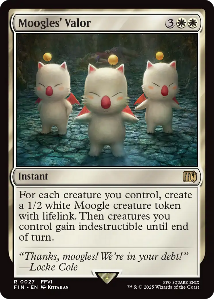 Moogles' Valor [FINAL FANTASY] | Pegasus Games WI