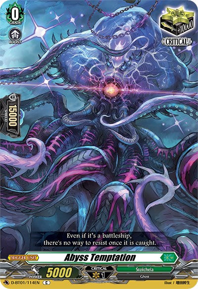 Abyss Temptation (D-BT01/114EN) [Genesis of the Five Greats] | Pegasus Games WI