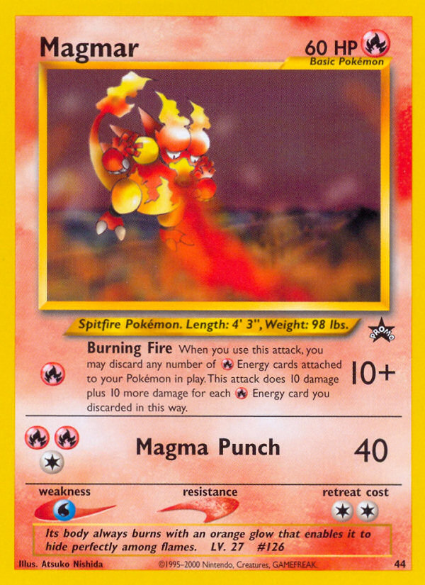 Magmar (44) [Wizards of the Coast: Black Star Promos] | Pegasus Games WI