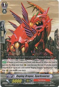 Raging Dragon, Sparksaurus (BT03/059EN) [Demonic Lord Invasion] | Pegasus Games WI