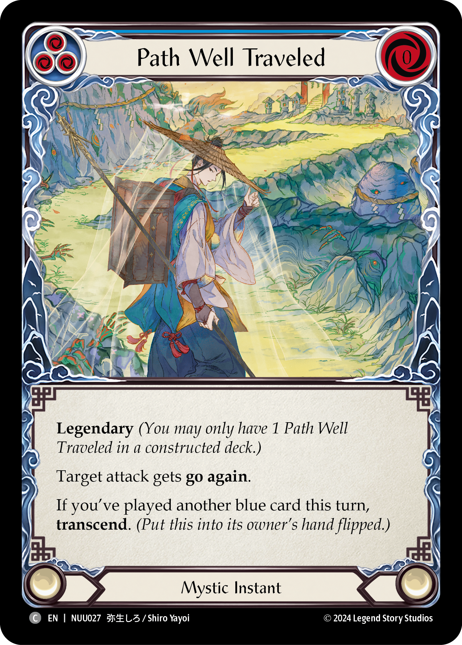 Path Well Traveled [NUU027] (Part the Mistveil Nuu Blitz Deck) | Pegasus Games WI