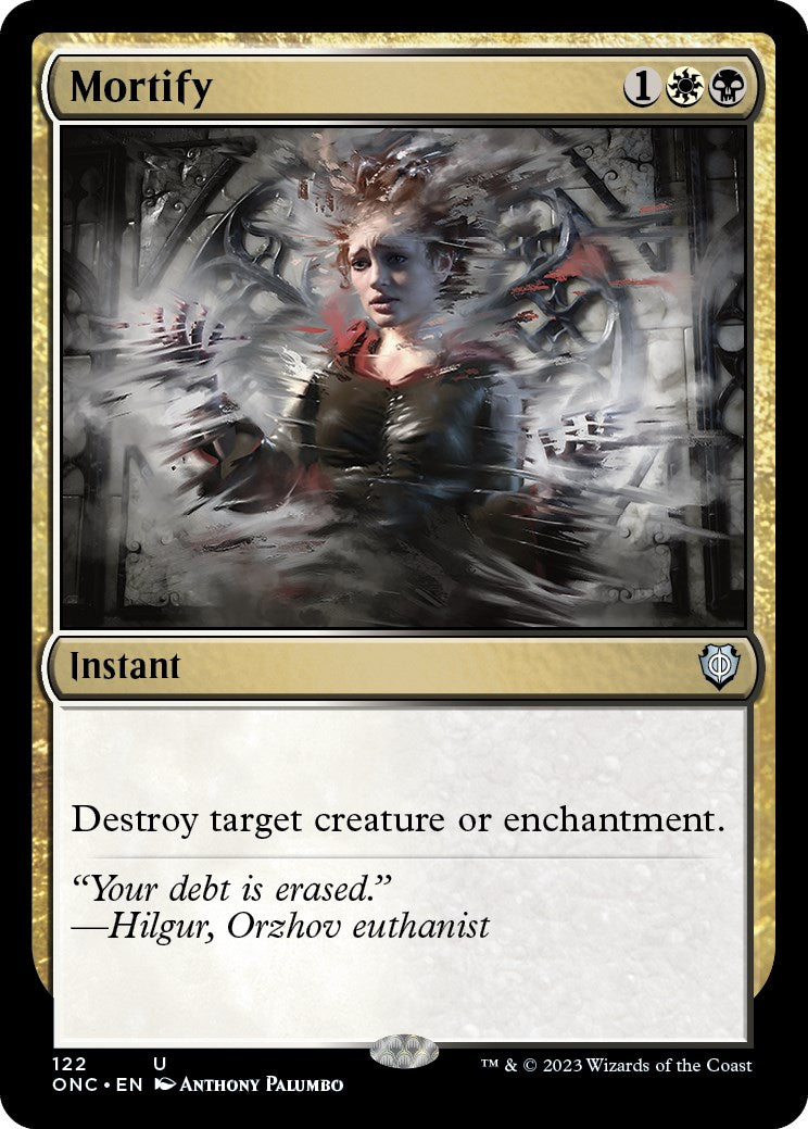 Mortify [Phyrexia: All Will Be One Commander] | Pegasus Games WI