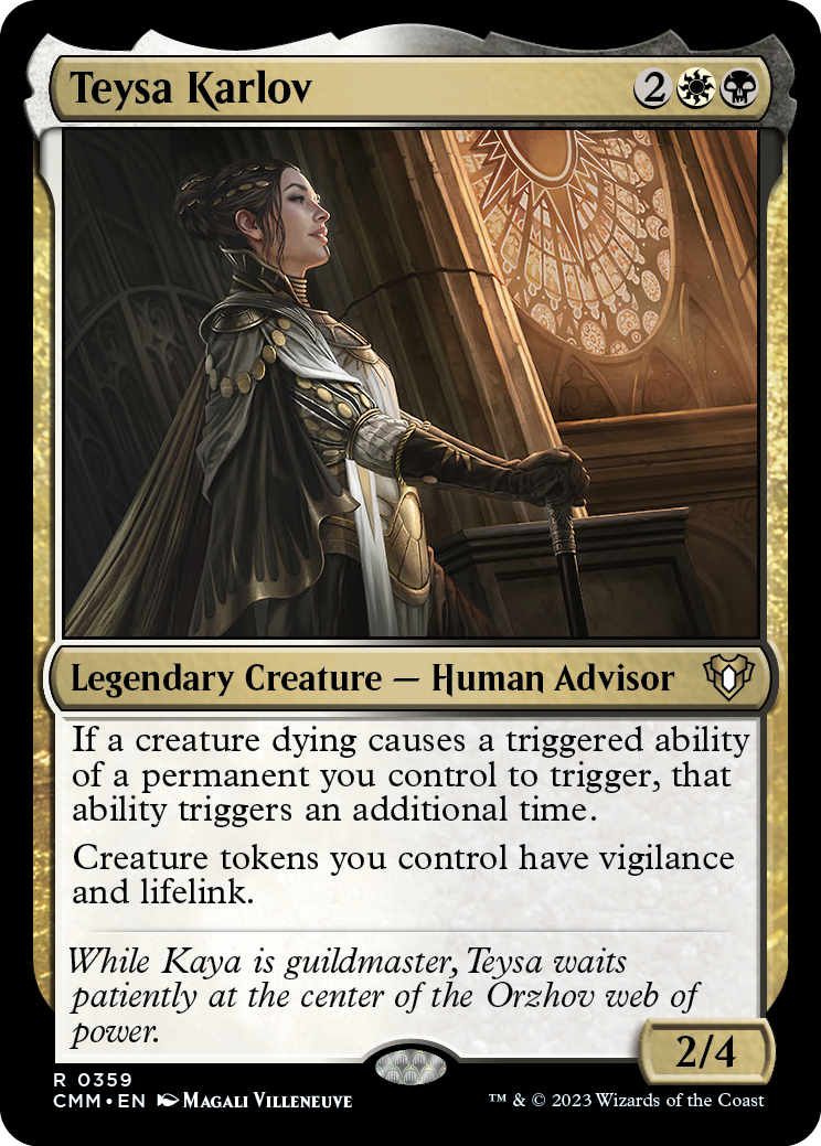 Teysa Karlov [Commander Masters] | Pegasus Games WI
