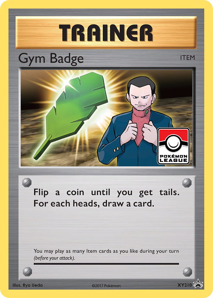 Gym Badge (XY210) (Giovanni) [XY: Black Star Promos] | Pegasus Games WI