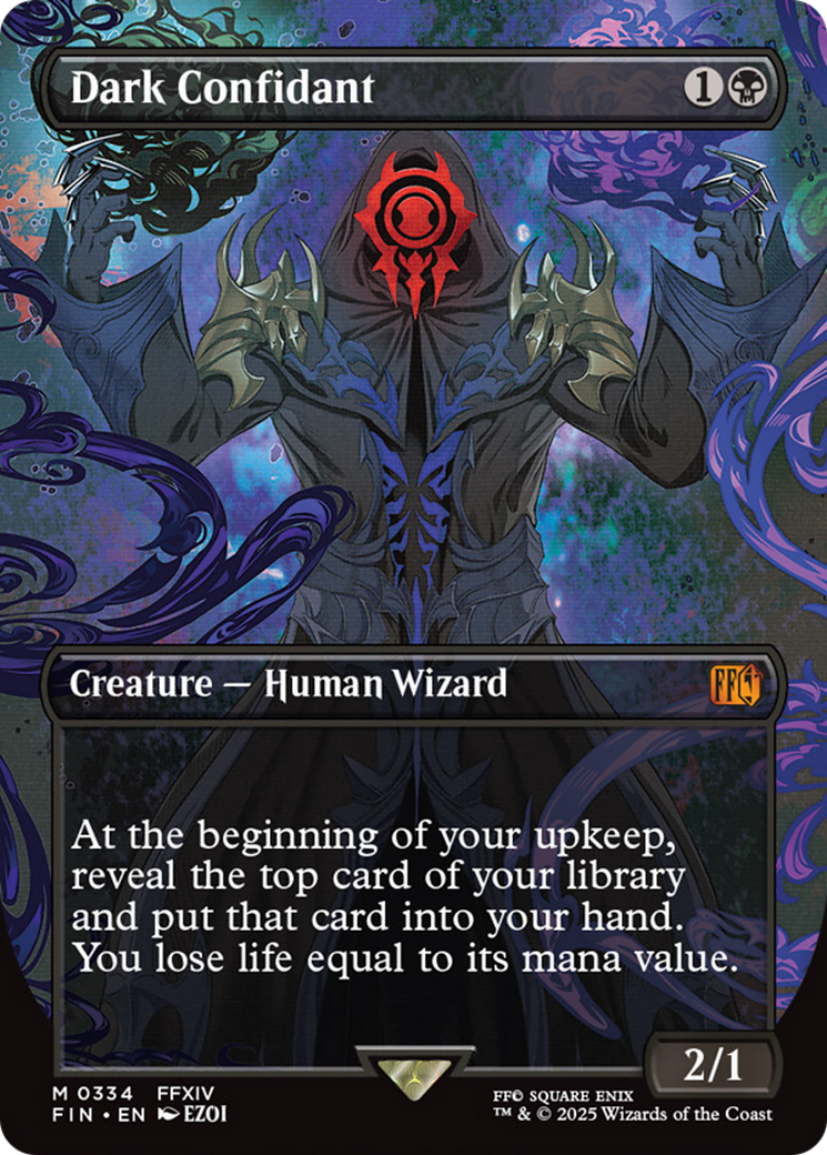 Dark Confidant (Borderless) [FINAL FANTASY] | Pegasus Games WI