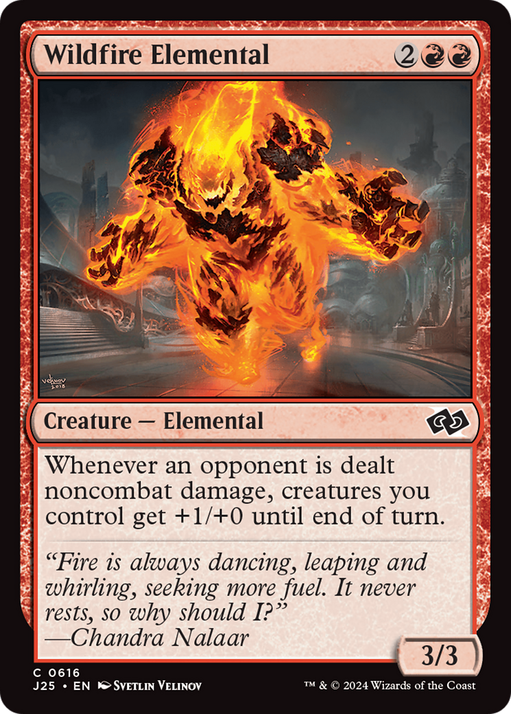 Wildfire Elemental [Foundations Jumpstart] | Pegasus Games WI