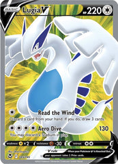 Lugia V (185/195) [Sword & Shield: Silver Tempest] | Pegasus Games WI