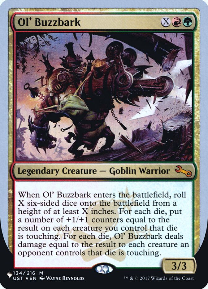 Ol' Buzzbark (Unfinity Foil Edition) [The List] | Pegasus Games WI
