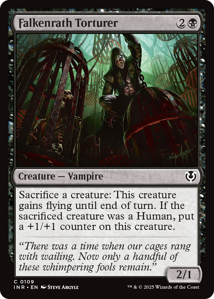 Falkenrath Torturer [Innistrad Remastered] | Pegasus Games WI