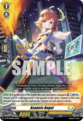 Asepsis Angel (D-PR/065EN 2022) [D Promo Cards] | Pegasus Games WI