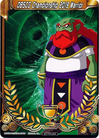 DBSCG Championship 2019 Warrior (Merit Card) - Universe 9 "Sidra" (9) [Tournament Promotion Cards] | Pegasus Games WI
