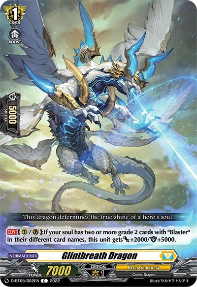 Glintbreath Dragon (D-BT05/082EN) [Triumphant Return of the Brave Heroes] | Pegasus Games WI