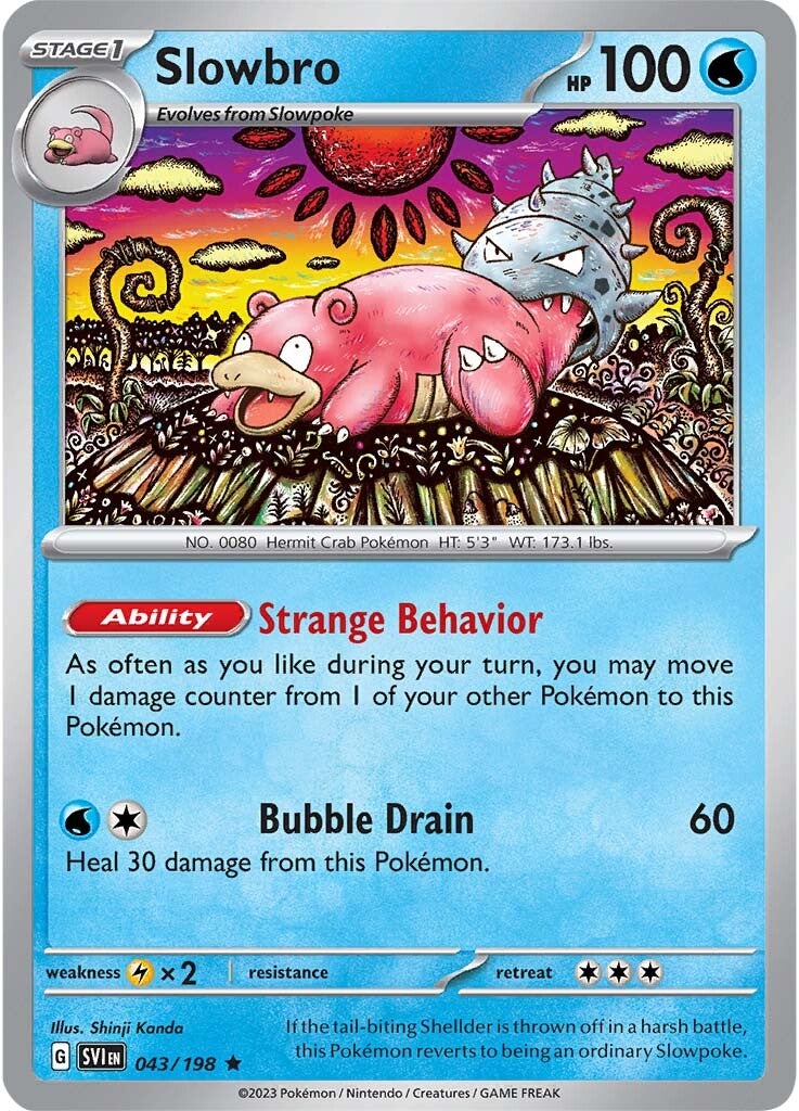 Slowbro (043/198) [Scarlet & Violet: Base Set] | Pegasus Games WI