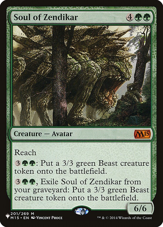 Soul of Zendikar [The List] | Pegasus Games WI